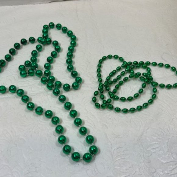 St Patrick's Day Hat, Tie, Scarf, Beads, Vintage Guinness Koozie Package Lot - Picture 6 of 16